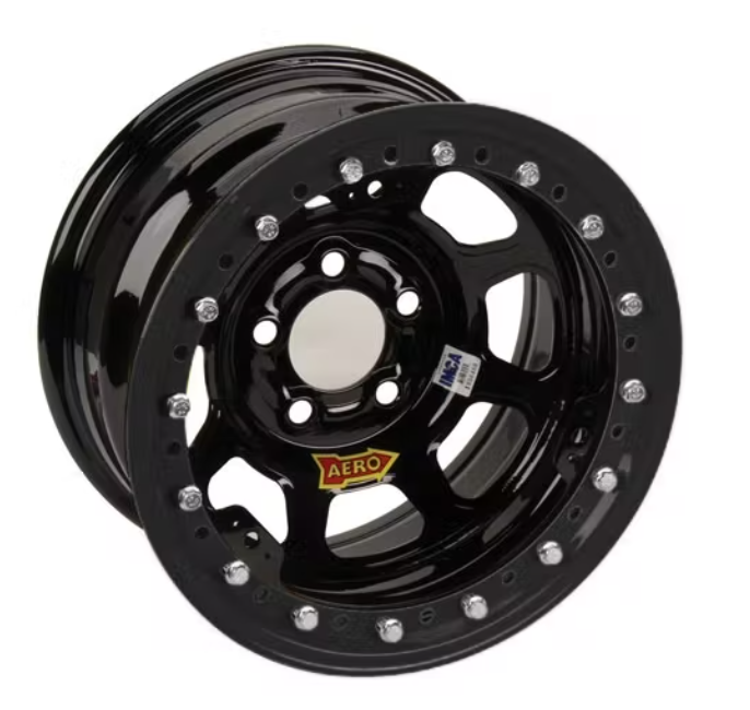 53 Series 15×8 Black Beadlock Race Wheel 5 x 5″