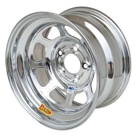 52 Series 15×8 Inch Chrome Race Wheel 5 x 5″ BP IMCA