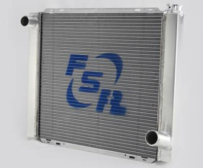 26" x 19" Aluminum 2 Row Single Pass Radiator - FSR 2619S2