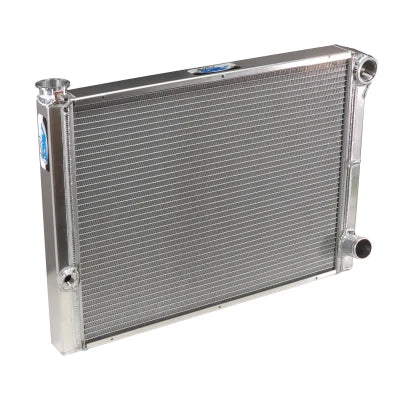 AFCO CIRCLE TRACK LIGHTWEIGHT DOUBLE PASS UNIVERSAL INLET ALUMINUM RADIATOR