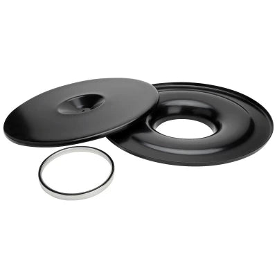 FLAT TOP AIR CLEANER KIT - Black